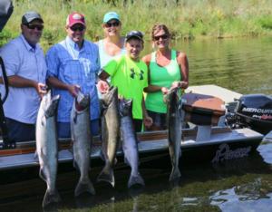 Down From Condon, Oregon to Salmon fish with SC2 Outdoors